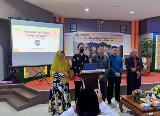 Portal Riausastra.com Dua Aksara Latin-Arab Melayu Resmi Diluncurkan, Kepala BBPR: Termasuk Upaya Merevitalisasi Sastra