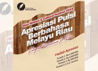 RWCF 2024; Apresiasi Puisi Berbahasa Melayu Riau Kategori Mahasiswa Se-Riau