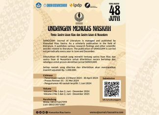 Komunitas Riau Sastra Buka Undangan Menulis Naskah untuk Jurnal Sanggam