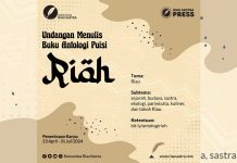 Undangan Menulis Buku Antologi Puisi “Rioh”