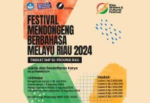 RWCF 2024; Festival Mendongeng Berbahasa Melayu Riau Tingkat SMP Sederajat se-Provinsi Riau