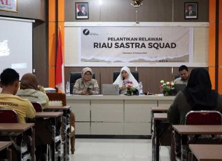 Gelar Lokakarya Telusur Kultur, Komunitas Riau Sastra: Upaya Pelestarian Sastra dan Budaya