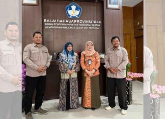 Perkuat Kolaborasi Sastra dan Budaya, Komunitas Riau Sastra Kunjungi Balai Bahasa Riau