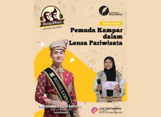 Ruang Binar Tampilkan Bujang Kampar 2025: Soroti Peran Pemuda dalam Pariwisata Daerah