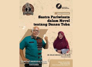 Siniar Sanggam Angkat Danau Toba dalam Sastra, Soroti Budaya dan Identitas Lokal