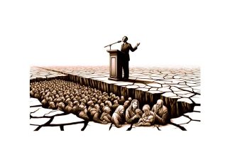 Puisi: Pidato di Atas Retakan Tanah