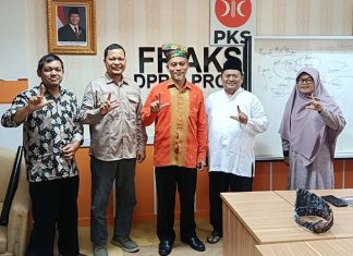 Riau Sastra Audiensi dengan Anggota DPRD Riau H. Ayat Cahyadi, Dorong Penguatan Literasi Arab Melayu