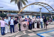 Riau Sastra Gelar Telusur Kultur, Peserta Susuri Jejak Sejarah Kota Lama Pekanbaru