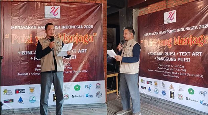 Riau Sastra Dukung Perayaan Hari Puisi Indonesia 2026, Azhar Gultom: HPI Adalah Ruang Merawat Tradisi